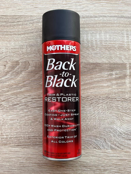 Mothers- Black to Black Trim & Plastic Restore